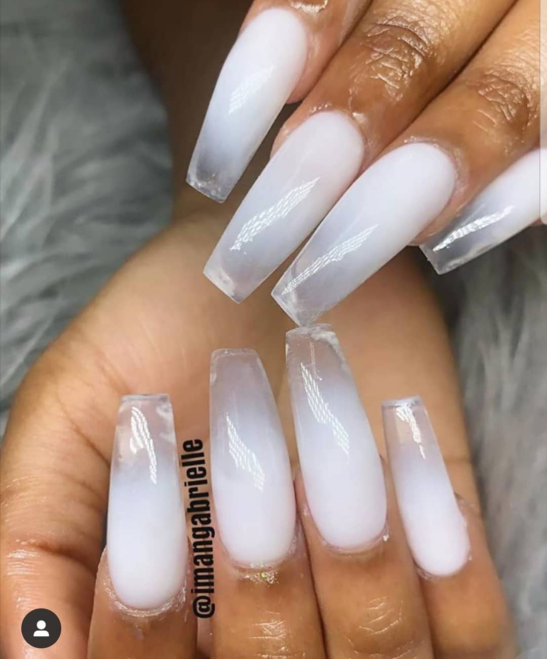 15 white nail styles design for you in winter you must try