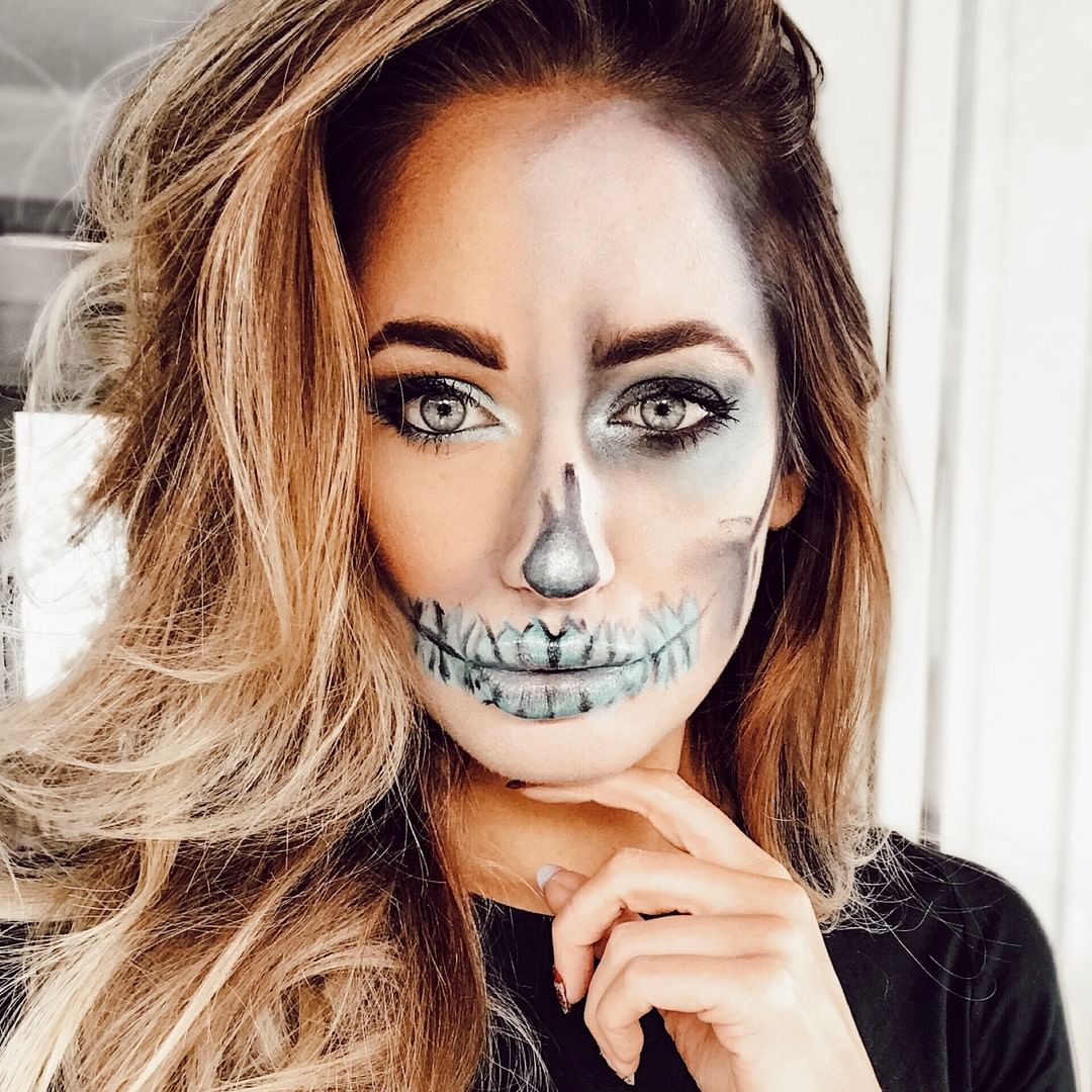 20 natural halloween makeup styles for pretty girls you can diy