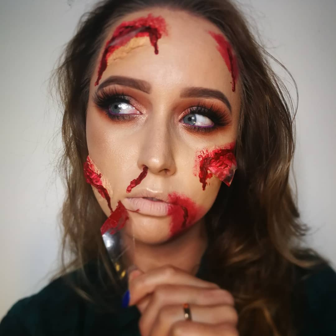 20 natural halloween makeup styles for pretty girls you can diy