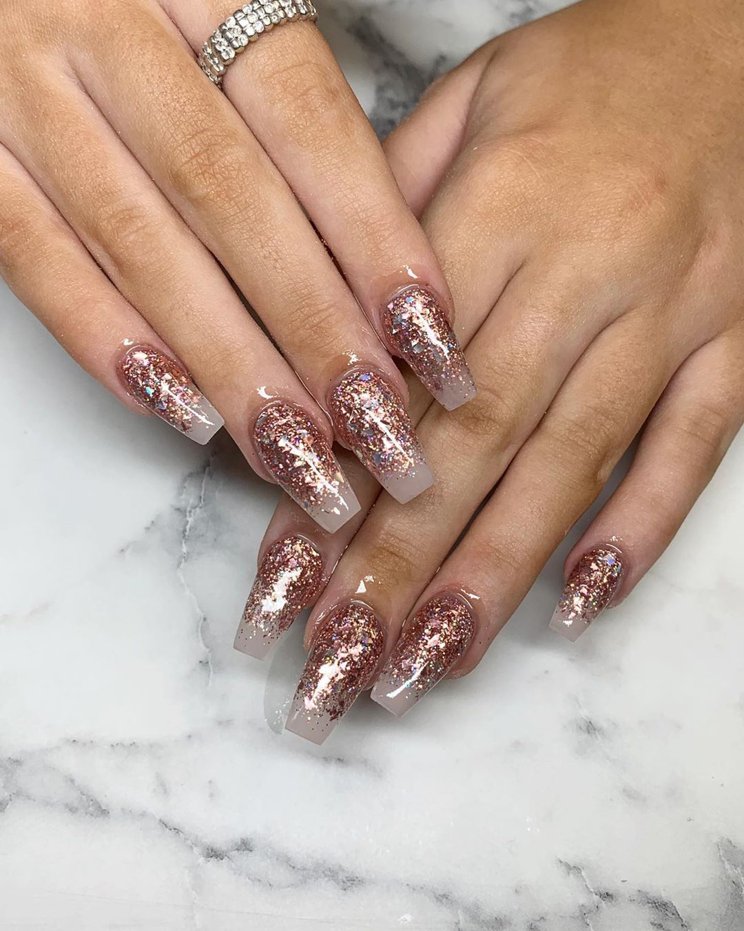 20 rose gold nails styles must inspire you