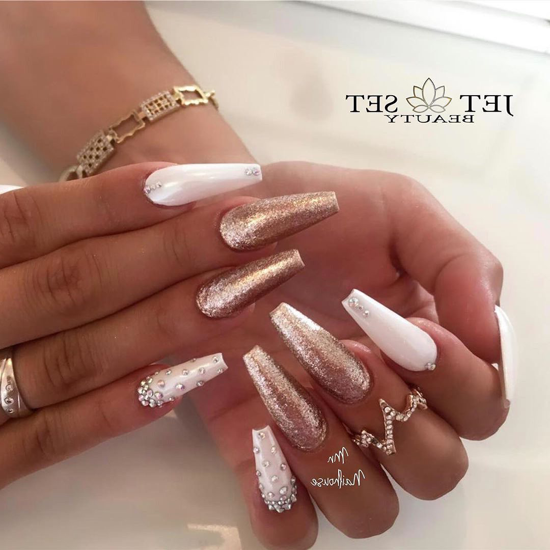 20 rose gold nails styles must inspire you